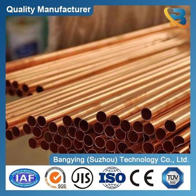1/4h 1/2h Hard Soft Temper Customized Request C3600 C1201 C70600 Copper Pipe 3/8 1/4 50mm