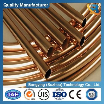 Soft State Seamless Copper Pipe Coil Roll for Plumbing Applications and 40% Elongation
