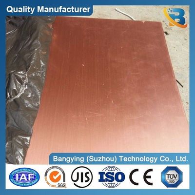 Copper Plate / Sheets 1000*2000mm Standard ASTM Melting Point C11000 C12200 Pure Copper