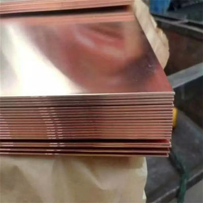 Copper Plate / Sheets 1000*2000mm Standard ASTM Melting Point C11000 C12200 Pure Copper