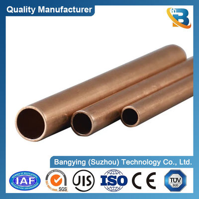 15mm 25mm 50mm 100mm Custom Diameter C11000 C70600 High Purity 99.9% Red Copper Tube Pipe