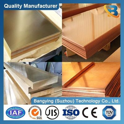 ASTM Alloy 2.0mm Copper Plate Sheet Prices 4FT X 8FT Standard Thickness and Size