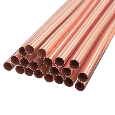 Pancake Copper Pipe 1/2 1/4 7/8 25mm Size C70600 C71500 C12200 Elongation 40% Cu 99.99%