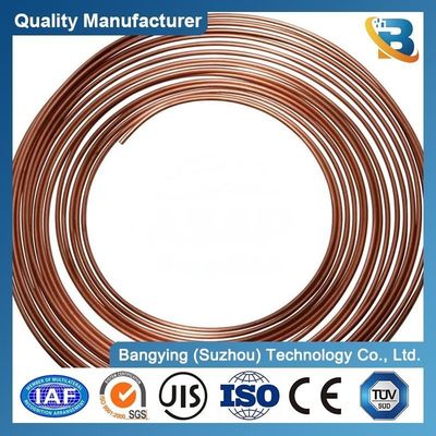 ASTM B306 Standard TP2 Grade Straight Copper Tube Type K/Pancake Coil Refrigeration Copper Pipe for HVAC