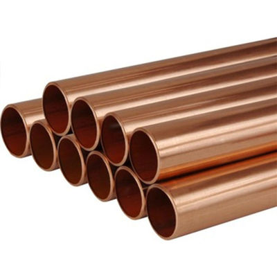 Custom Size Air Conditioners Copper Pipe with ASTM B883 Standard and 40% Elongation