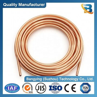 Customize Refrigeration Copper Tube Coil 3/8 1/4 Air Conditioner Pancake Coil Copper Pipe