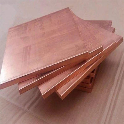 Alloy Pure Copper Sheet Copper Plate for Decoration 0.2mm 200mm Customized Thickness