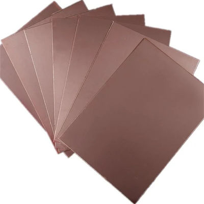High Purity T2 Copper Plate Sheets for 99.99% Pure Material and Melting Point 1083 ordm