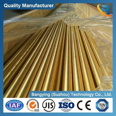 High Corrosion Resistance 0.1-100mm Thickness Brushed Brass Pipe C2700 for 1/2h Temper