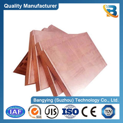 3mm 4mm Oxygen Free Copper C10200 Copper Sheet Plate for Requirements Ts MPa 22-25 ASTM