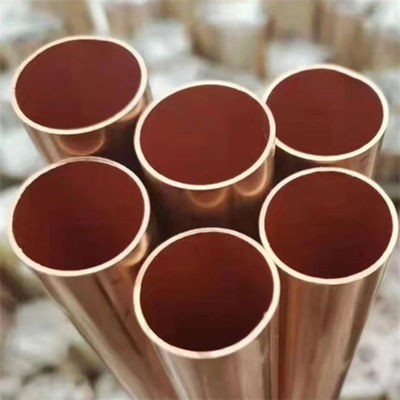 Large Diameter Copper Tube Brass Pipe C11000 Tp2 H62 H65 Pancake Coil Copper Pipe