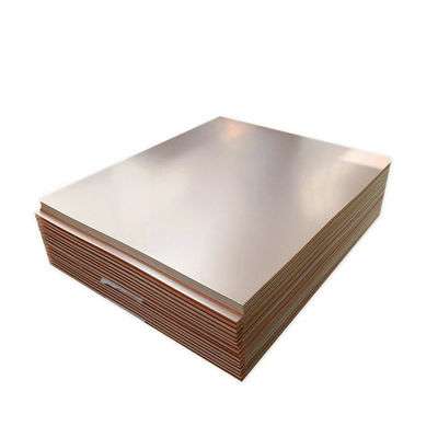 Pure Copper Plate Copper Sheet with 35-45 Hardness ASTM Standard