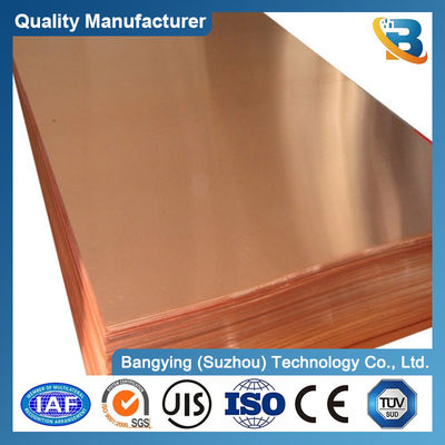 Customized 0.3mm 3mm 5mm 20mm Thickness T2 4X8 Copper Plate Sheets 99.99% Cathodes Sheet Pure Copper Red Plate