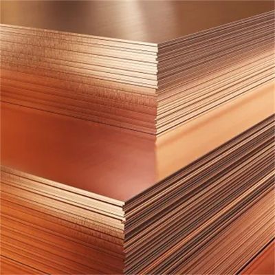 22-25 MPa Ts Customization Pure Electrolytic Copper Cathode Copper Sheet Plate 99.99%