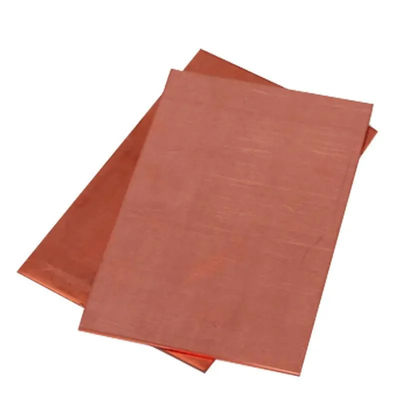22-25 MPa Ts Customization Pure Electrolytic Copper Cathode Copper Sheet Plate 99.99%