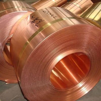 High Purity Electrolytic Copper Strip 99.9% C19200 C21000 C27000 C28000 Customized Coil