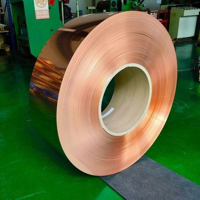 High Purity Electrolytic Copper Alloy Strip H80 H96 T2 Tu1 C2800 C12200 1 Inch Coils