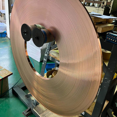 22-25 MPa Ts Customized Pure Copper Alloy Strip 0.01mm 1mm Thickness Width Coils