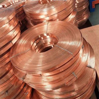 99.9% Pure Electrolytic Copper Strip 1/4" Od C1100 C1200 C1020 C2800 for Transformer