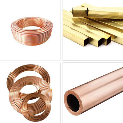 80*3 100*4 120*5 Phosphor Bronze Copper Tube with Samples at Pancake Coil Copper Pipe