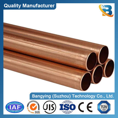 ASTM B819 Standard C1100 C1200 C1020 C1220 15mm Copper Tube Gas Copper Pipes Brass Tubes