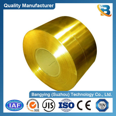 Cutting Pure Copper Strip 99.9% Thick 0.01-10mm Alloy Copper Coil with 2-2500mm Width