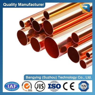 Customized Dia 6.35-44.45mm Pancake Coil Copper Pipe for Plumbing and Refrigeration