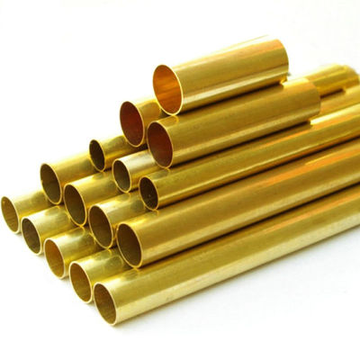 Thick Walled Brass Pipe with Customizable Wall Thickness and ASTM 70/30 Cuzn37 Cuzn40