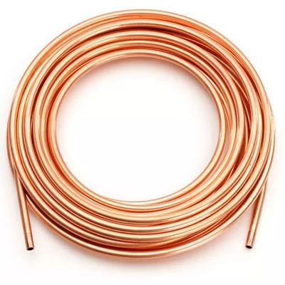 Customized ASTM C11000 Copper Tube for Air Conditioning or Refrigeration