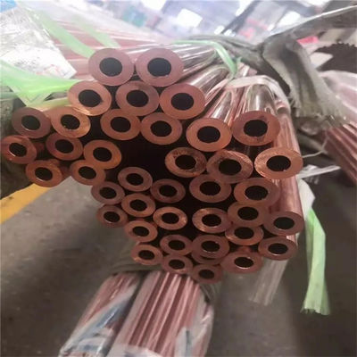 Customized Red ASTM C11000 Copper Tube for Your Projects and Applications