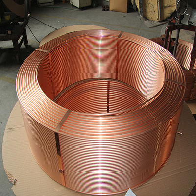 C1100 C12200 Copper Pancake Coil Pipes 15 Meters 1/4" 3/8" 1/2" 3/4" for Air Conditioner