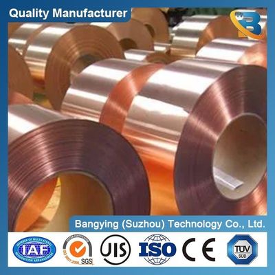 Thin Copper Sheet Brass Skin Copper Foil Copper Strip Coil 0.01-3mm Customized Request