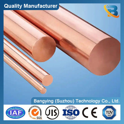 Pure Copper Grade C11000 C101 Dia 2-90mm Bright Surface Round Bar Set Copper Rod