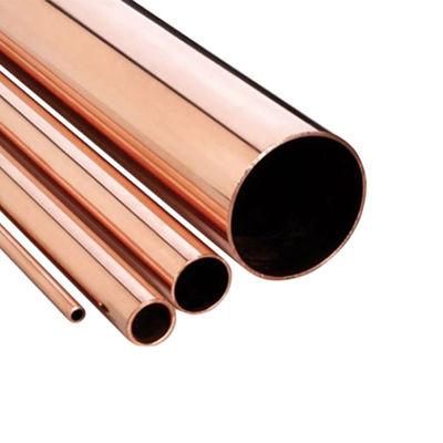 Elongation 40% C1100 C1200 C1020 C1220 Copper Tubes Copper Coils Pipe for Plumbing