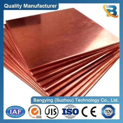 Offers Large Stock C11000 Copper Sheet Plate with 99.9% Purity and ASTM Standard
