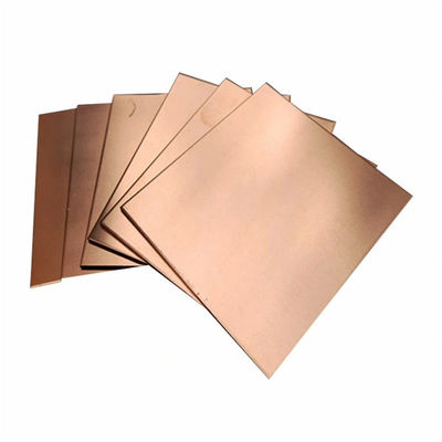 Red Copper Bending Processing C11000 99.99% Purity Copper Sheet Plate with Larger Stock