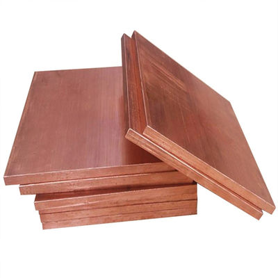 Red Copper Bending Processing C11000 99.99% Purity Copper Sheet Plate with Larger Stock