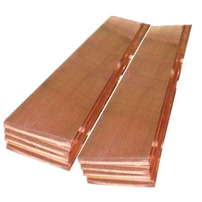 Customized 12X12 Copper Strips for 99.99% Copper Cathode 30 Gauge Copper Sheet Cutting