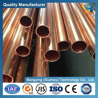 Customize Copper Tube C11000 C10200 1/4 3/8 Seamless Air Conditioning Cooling Copper Coil