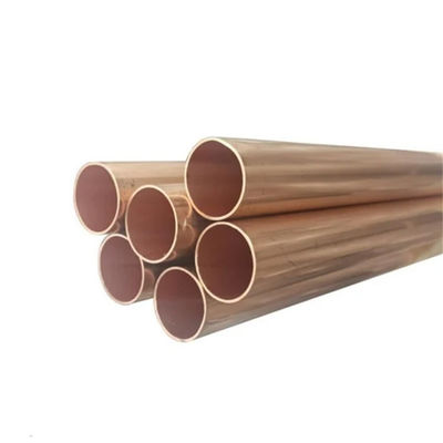 Customize Copper Tube C11000 C10200 1/4 3/8 Seamless Air Conditioning Cooling Copper Coil