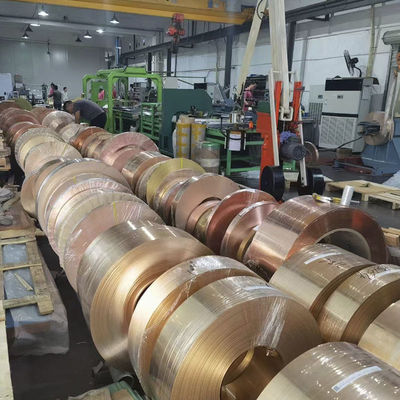 Pure Copper Grade Bright Colour Brass H70 C26000 Copper Strip Coil Samples at US 10/kg