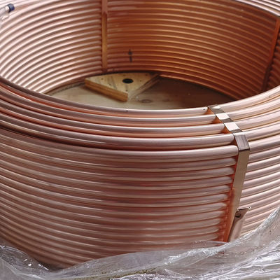 1/4 Inch Red Copper Refrigeration Tube for Air Conditioner and Cooling System Parts