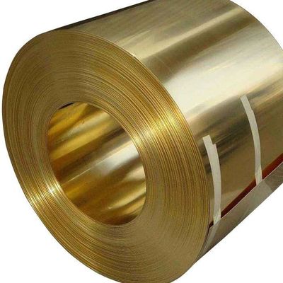 Bending Processing 0.1mm Copper Foil for Customized Battery Strip Coil