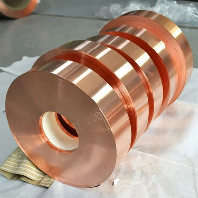 Customized Thin Copper C1100 C1200 T2 Soft Half Hard Pure in Coil for Water Heater
