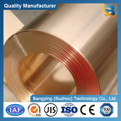 Bright Surface 12mm C19400 C11000 Red Copper Strip Coils with C1100 Material