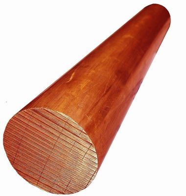 ASTM 8mm C11000 C12200 C2100 Round Flat Copper Bar for Ts MPa 22-25 High Demand