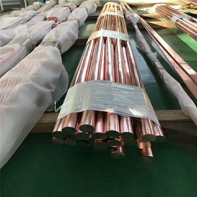 ASTM 8mm C11000 C12200 C2100 Round Flat Copper Bar for Ts MPa 22-25 High Demand