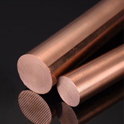 Alloy Electrolytic Copper Rod 99.9% Pure ASTM C1100 C14500 C1220 Polished Red Copper Bar