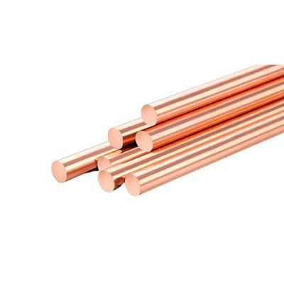 Water Tube Round Copper Bar C12000 C10200 for Solid Alloy Rod Thin Bright Decoration