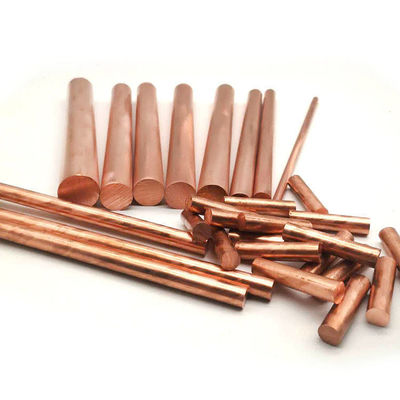 BYCu-CR001 Red Copper T2 C1221 T3 Solid Copper Rod 8mm 10mm for Semi Small/Large Sizes